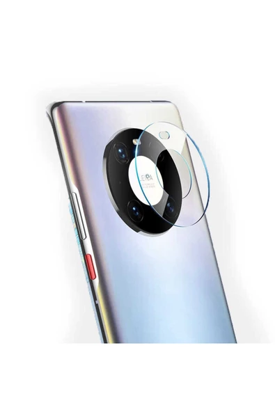 CEPCASE    Huawei Mate 40 Pro Kamera Lens Koruyucu Net Görüntü Tak Yapıştır Tam Kapatan Kamera Cam