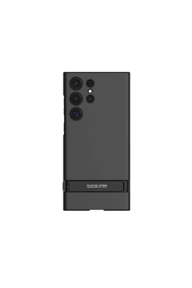 CEPCASE    Galaxy S24 Ultra Kılıf Kamera Korumalı Matte Görünüm Ultra İnce Standlı Exculusive Kapak - Resim 2