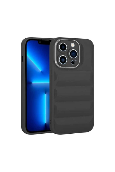 CEPCASE    Apple iPhone 12 Pro Kılıf Kamera Korumalı Parlak Yumuşak Yüzey Airbag Tam Koruma Kapak ürün görseli