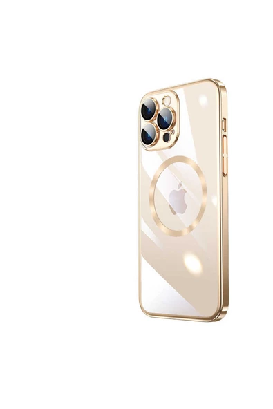 CEPCASE    Apple iPhone 13 Pro Kılıf Wireless Şarj Magsafe Özellikli Sert PC Silikon Kapak - Resim 2