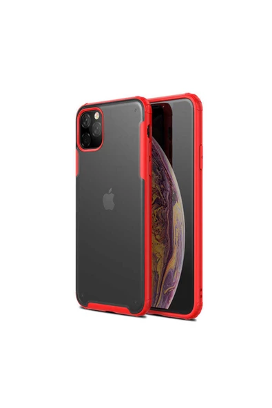 CEPCASE    Apple iPhone 11 Pro Kılıf Matte Buzlu Arka Yüzey Darbe Emici Köşe Kamera Çıkıntı Airbag Kapak ürün görseli 1