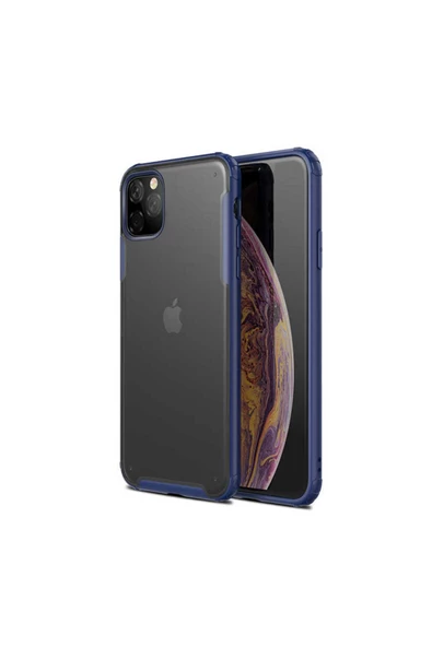 CEPCASE    Apple iPhone 11 Pro Kılıf Matte Buzlu Arka Yüzey Darbe Emici Köşe Kamera Çıkıntı Airbag Kapak - 1
