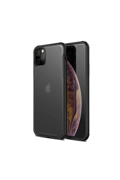 CEPCASE    Apple iPhone 11 Pro Kılıf Matte Buzlu Arka Yüzey Darbe Emici Köşe Kamera Çıkıntı Airbag Kapak - 2
