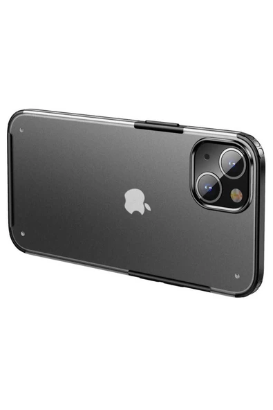 CEPCASE    Apple iPhone 13 Kılıf Matte Buzlu Arka Yüzey Darbe Emici Köşe Kamera Çıkıntı Airbag Kapak - Resim 5