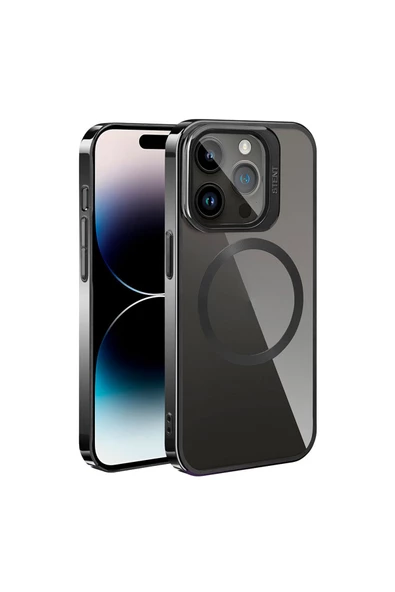 CEPCASE    Apple iPhone 15 Pro Max Kılıf Magsafe Wireless Şarjlı Stand Olabilen Kamera Lens Korumalı Standlı ürün görseli