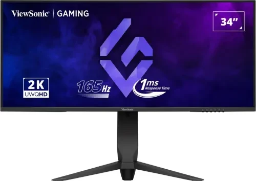 VIEWSONIC VX3480-2K-PRO 34" WQHD 21:9 165Hz 1ms FreeSync Premium 2xHDMI, 1xDP Yükselik Ayarlanabilir Gaming Monitor