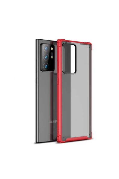 CEPCASE    Samsung Galaxy Note 20 Ultra Kılıf Matte Buzlu Arka Yüzey Darbe Emici Köşe Kamera Çıkıntı Airbag ürün görseli