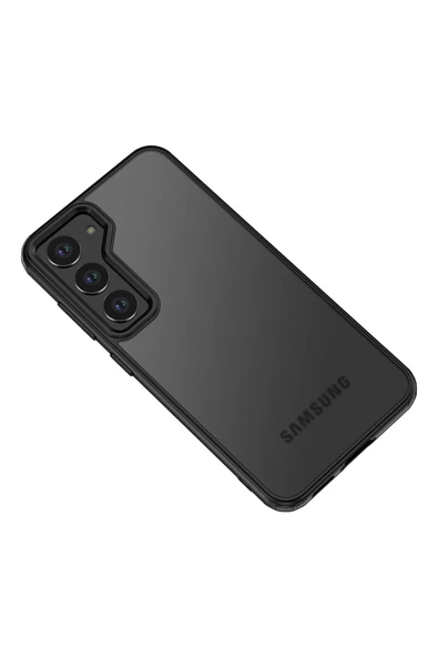 CEPCASE    Samsung Galaxy S23 Kılıf Matte Buzlu Arka Yüzey Darbe Emici Köşe Kamera Çıkıntı Airbag Kapak - Resim 6