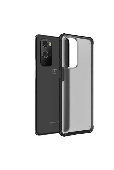 CEPCASE    One Plus 9 Pro Kılıf Matte Buzlu Arka Yüzey Darbe Emici Köşe Kamera Çıkıntılı Airbag Kapak