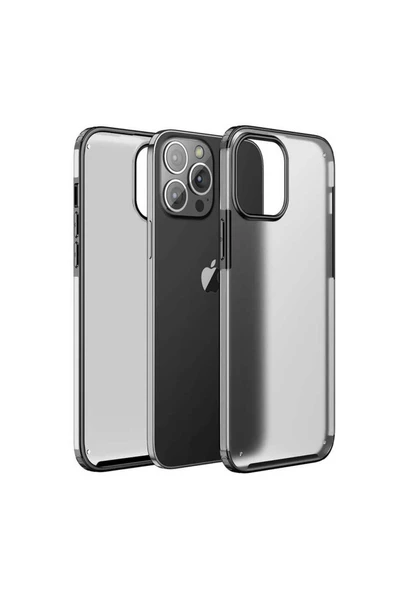 CEPCASE    Iphone 13 Pro Max Kılıf Matte Buzlu Arka Yüzey Darbe Emici Köşe Kamera Çıkıntı Airbag Kapak ürün görseli 1