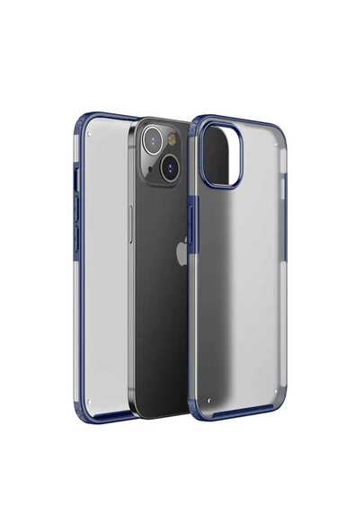 CEPCASE    Iphone 13 Mini Kılıf Matte Buzlu Arka Yüzey Darbe Emici Köşe Kamera Çıkıntılı Airbag Kapak - Resim 2