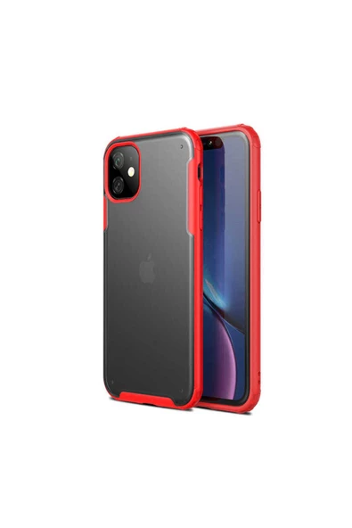 CEPCASE    Iphone 11 Kılıf Matte Buzlu Arka Yüzey Darbe Emici Köşe Kamera Çıkıntılı Airbag Kapak ürün görseli