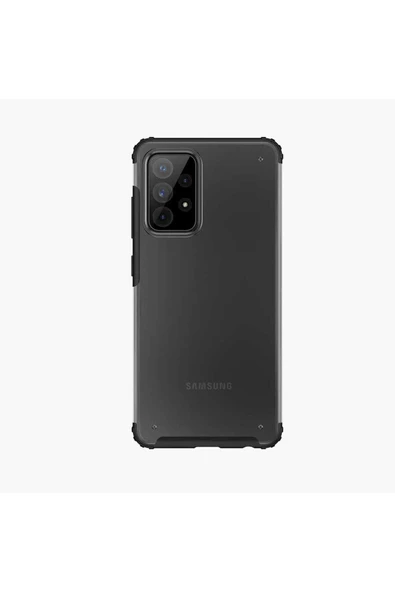 CEPCASE    Samsung Galaxy A72 Kılıf Matte Buzlu Arka Yüzey Darbe Emici Köşe Kamera Çıkıntılı Airbag Kapak - Resim 6