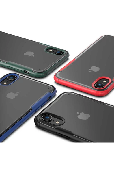 CEPCASE    Iphone Xr 6.1 Kılıf Matte Buzlu Arka Yüzey Darbe Emici Köşe Kamera Çıkıntılı Airbag Kapak - 4