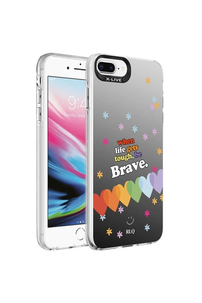 CEPCASE    Iphone 7 Plus Kılıf Desenli Hd Baskılı Airbag Koruyuculu Yüksek Koruma X-live Kapak - Resim 2