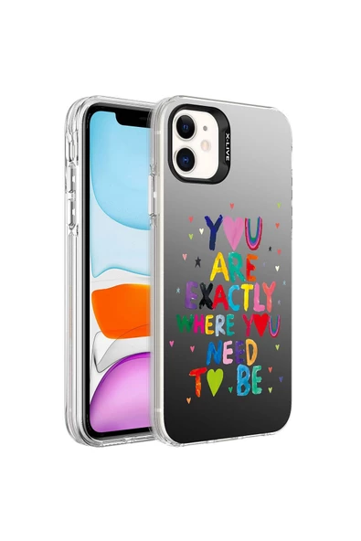 CEPCASE    Iphone 11 Kılıf Desenli Hd Baskılı Airbag Koruyuculu Yüksek Koruma X-live Kapak ürün görseli 1