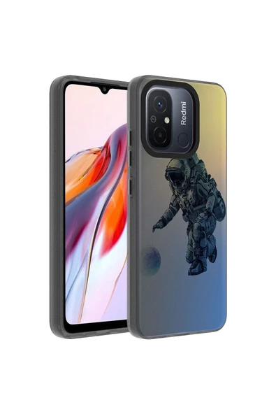 CEPCASE    Xiaomi Redmi 12C Kılıf Baskılı Kamera Çıkıntılı Tam Saran Kalıp Sert Sağlam Kapak Uyumlu ürün görseli