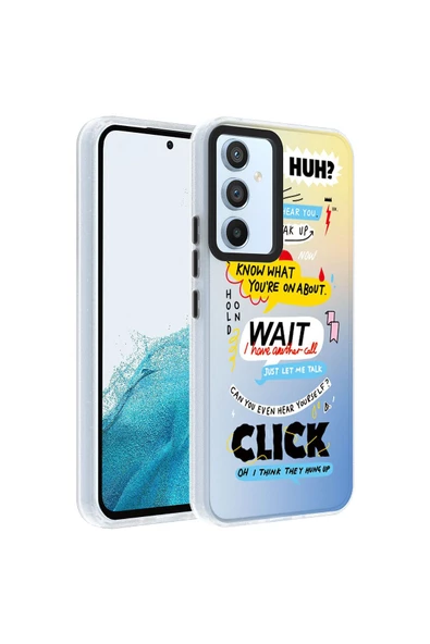 CEPCASE    Samsung Galaxy A14  Uyumlu Kılıf Baskılı Kamera Çıkıntılı Tam Saran Kalıp Sert Sağlam Kapak - Resim 2