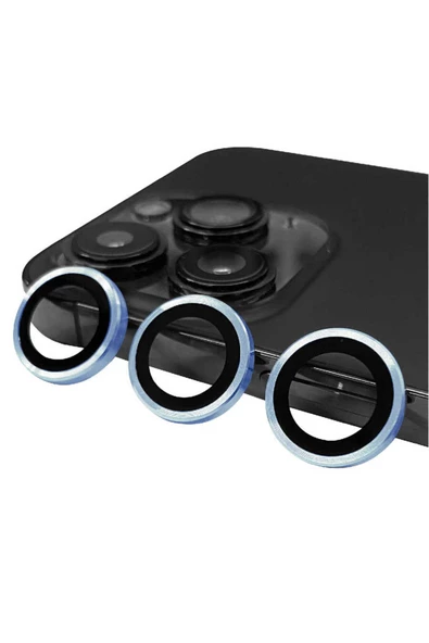 CEPCASE    Iphone 14 Pro Kamera Lens Koruyucu Hd Kalite Temperli Cam Tam Koruma - Resim 5