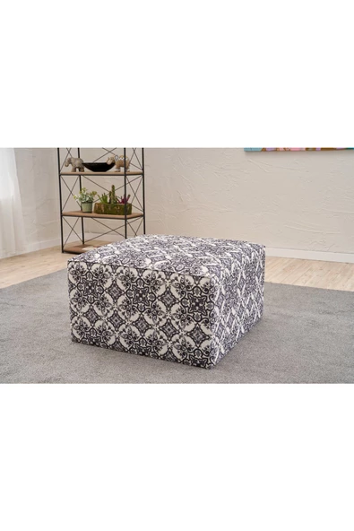 Evdebiz Kozan Puf Gri