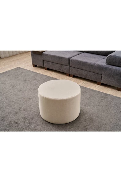 Evdebiz Likya Puf Krem - 2