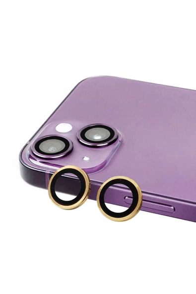 CEPCASE    Iphone 14 Kamera Lens Koruyucu Hd Kalite Temperli Cam Tam Koruma