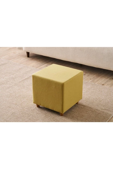 Evdebiz Olimpos Puf Arz Sarı - 3