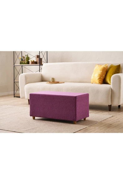 Evdebiz Urla Puf Arz Lila - 3