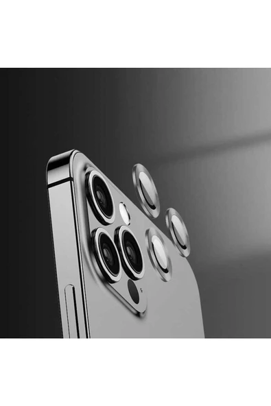 CEPCASE    Iphone 13 Mini Kamera Lens Koruyucu Hd Kalite Temperli Cam Tam Koruma - Resim 2