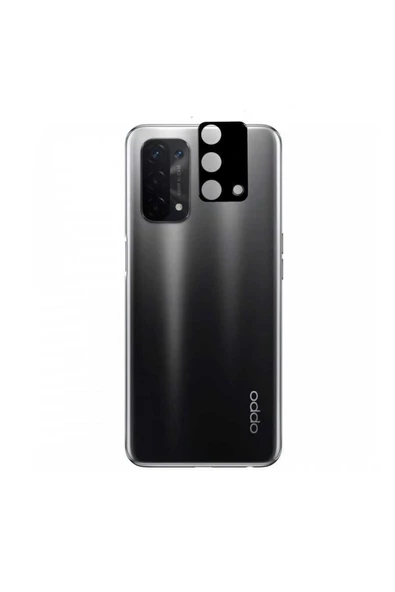 CEPCASE    Oppo A74 4g Kamera Cam Koruyucu 3d Net Görüntü Tam Kapatan Kavisli Lens Koruma