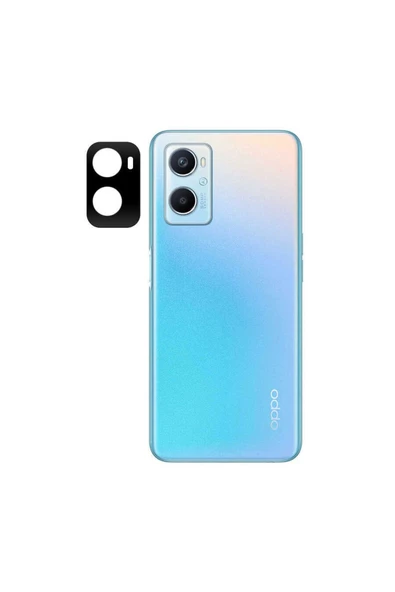 CEPCASE    Oppo A96 4g Kamera Cam Koruyucu 3d Net Görüntü Tam Kapatan Kavisli Lens Koruma