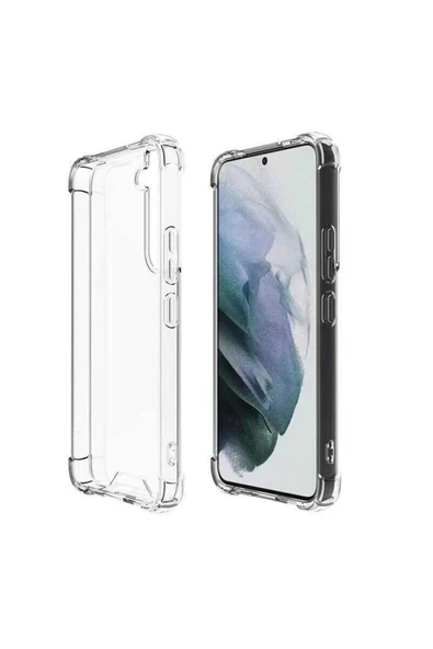 CEPCASE    Samsung Galaxy S22 Kılıf Darbelere Dayanıklı Dört Köşe Airbag 2mm Anti Shock Silikon