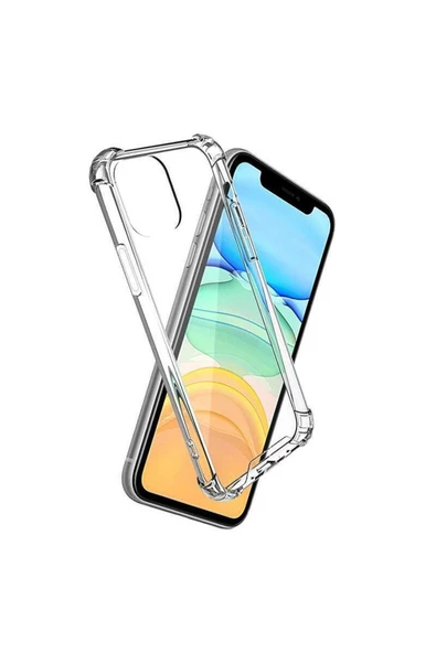 CEPCASE    Iphone 14 Pro Kılıf Darbelere Dayanıklı Dört Köşe Airbag 2mm Anti Shock Silikon