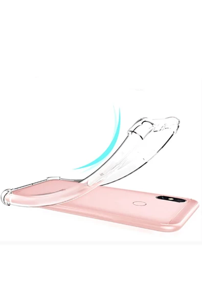 CEPCASE    Xiaomi Mi A2 Lite Kılıf Darbelere Dayanıklı Dört Köşe Airbag 2mm Anti Shock Silikon - Resim 6