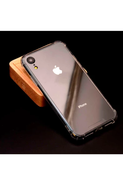 CEPCASE    Iphone Xr 6.1 Kılıf Darbelere Dayanıklı Dört Köşe Airbag 2mm Anti Shock Silikon - Resim 2
