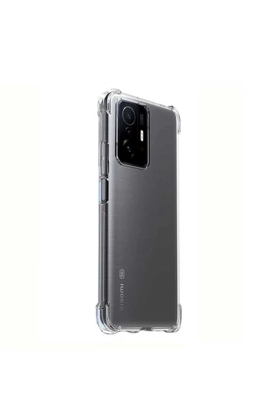 CEPCASE    Xiaomi Mi 11t 5g Kılıf Darbelere Dayanıklı Dört Köşe Airbag 2mm Anti Shock Silikon