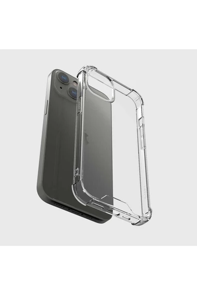 CEPCASE    Iphone 13 Kılıf Darbelere Dayanıklı Dört Köşe Airbag 2mm Anti Shock Silikon - Resim 3