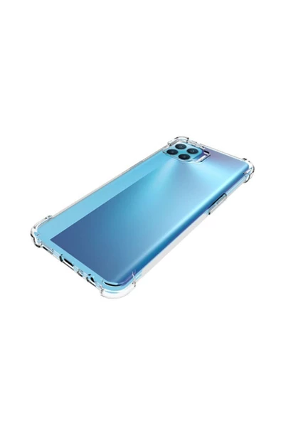 CEPCASE    Oppo Reno 4 Lite Kılıf Darbelere Dayanıklı Dört Köşe Airbag 2mm Anti Shock Silikon - Resim 4