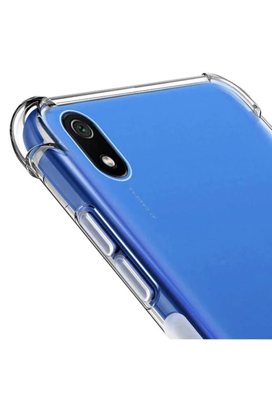 CEPCASE    Xiaomi Redmi 7a Kılıf Darbelere Dayanıklı Dört Köşe Airbag 2mm Anti Shock Silikon