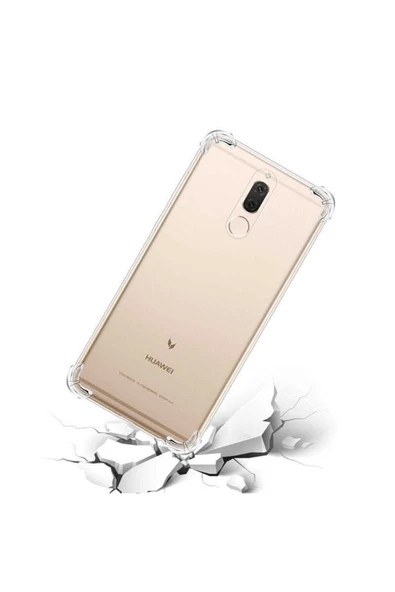 CEPCASE    Huawei Mate 10 Lite Kılıf Darbelere Dayanıklı Dört Köşe Airbag 2mm Anti Shock Silikon - Resim 3