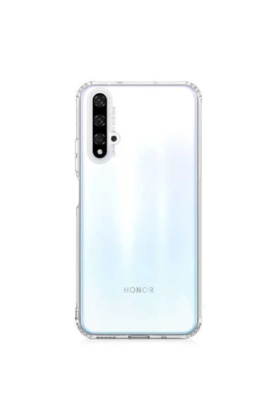 CEPCASE    Huawei Nova 5t Kılıf Darbelere Dayanıklı Dört Köşe Airbag 2mm Anti Shock Silikon