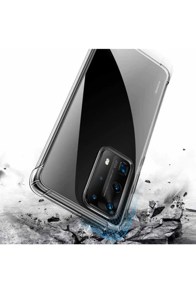CEPCASE    Huawei P40 Pro Kılıf Darbelere Dayanıklı Dört Köşe Airbag 2mm Anti Shock Silikon - Resim 4