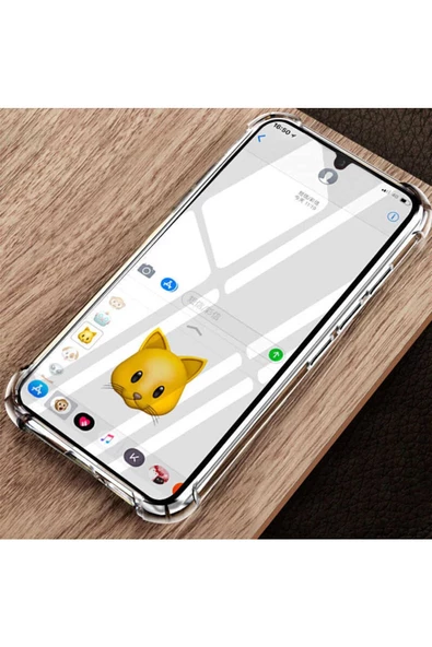 CEPCASE    Oppo A9 2020 Kılıf Darbelere Dayanıklı Dört Köşe Airbag 2mm Anti Shock Silikon - Resim 5