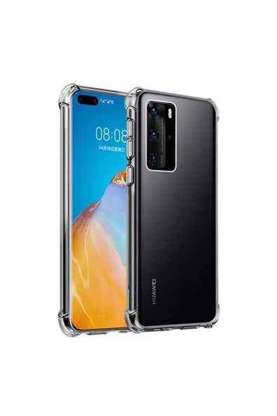 CEPCASE    Huawei P40 Kılıf Darbelere Dayanıklı Dört Köşe Airbag 2mm Anti Shock Silikon - 2