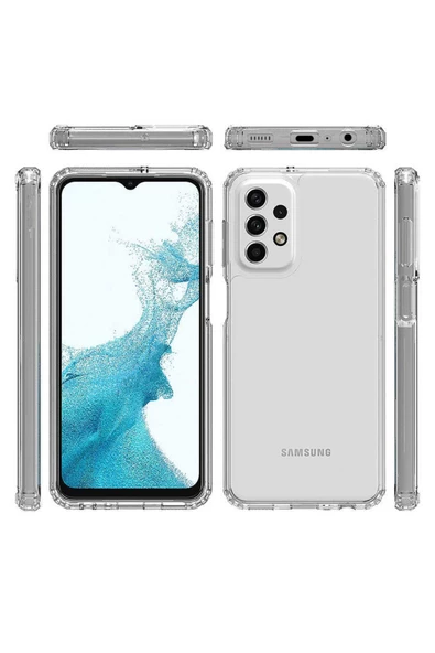 CEPCASE    Samsung Galaxy A53 5g Kılıf Darbelere Dayanıklı Dört Köşe Airbag 2mm Anti Shock Silikon