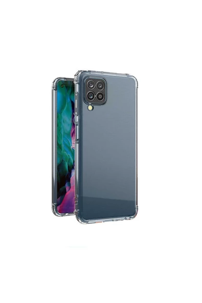 CEPCASE    Samsung Galaxy M33 Kılıf Darbelere Dayanıklı Dört Köşe Airbag 2mm Anti Shock Silikon - Resim 6
