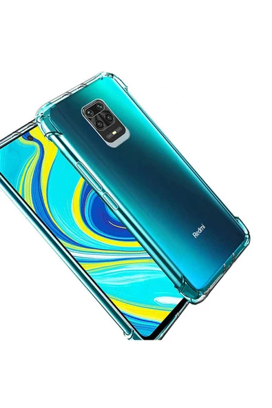 CEPCASE    Xiaomi Redmi Note 9s Kılıf Darbelere Dayanıklı Dört Köşe Airbag 2mm Anti Shock Silikon - Resim 5