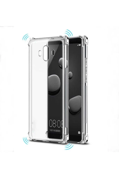 CEPCASE    Huawei Mate 10 Pro Kılıf Darbelere Dayanıklı Dört Köşe Airbag 2mm Anti Shock Silikon