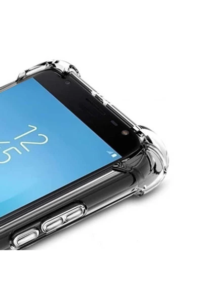 CEPCASE    Samsung Galaxy J730 Pro Kılıf Darbelere Dayanıklı Dört Köşe Airbag 2mm Anti Shock Silikon - Resim 3