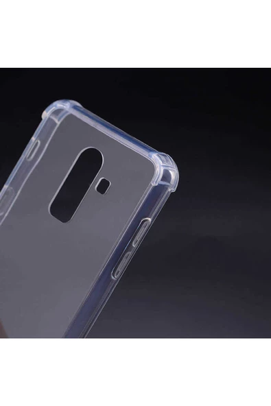 CEPCASE    Samsung Galaxy J6 Plus Kılıf Darbelere Dayanıklı Dört Köşe Airbag 2mm Anti Shock Silikon ürün görseli